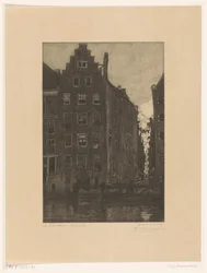 Huse på Damrak i Amsterdam At the Damrak (original titel)