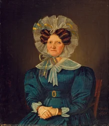Portræt af Mette Sophie Fuglsang, kunstnerens tante