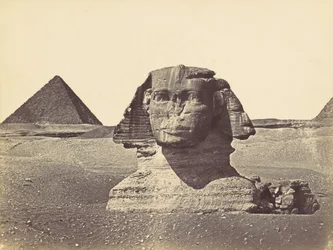 Leder af Sphynx, ca. 1860.