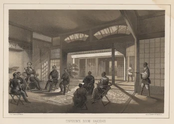Konferencelokale, Hakodadi, 1855