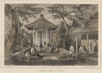 Mariners Temple i Simoda, 1855