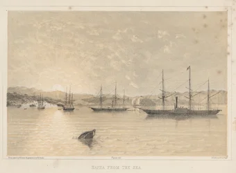 Napha fra havet, 1855