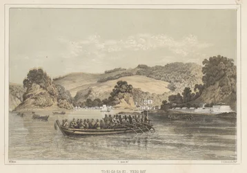 To-Ri-Ga-Sa-Sa-Ki, Yedo-bugten, 1855