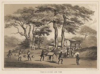 Tashan-di-sioo-co, Lev Chiu, 1855 (litografi)