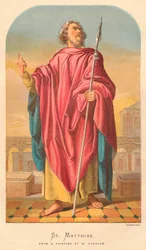 St. Matthias, midten af slutningen af det 19. århundrede.