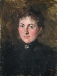 Felicia Kirchdorffer, kunstnerens niece, 1896