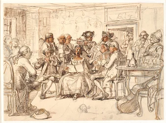 Bellmans motiv: Koncerten på "3 Byttor", Fredmans epistel nr. 51