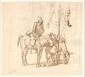 Don Quixote stiger til hest