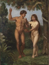 Eva frister Adam