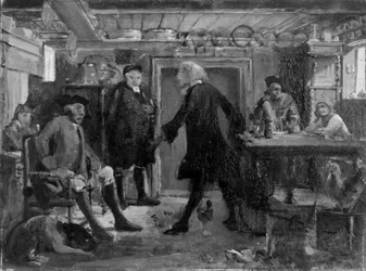 Fra Ludvig Holbergs „Erasmus Montanus“, III akt, 3. scene
