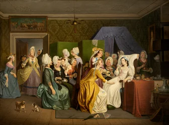 Scene fra Ludvig Holbergs 