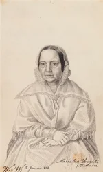 Maria Elisabeth von Wright, kunstnerens mor