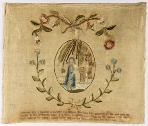 Broderet billede