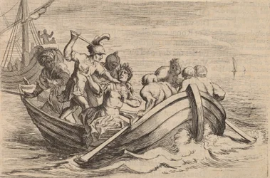 Nedstikningen af Pompejus, 1634.
