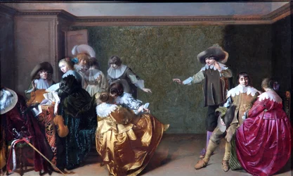A Musical Party, ca. 1620-35 (olie på egetræspanel)