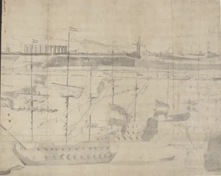 Den hollandske flåde på Københavns Red 1658