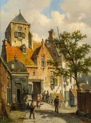 Udsigt over Haarlem, 1891