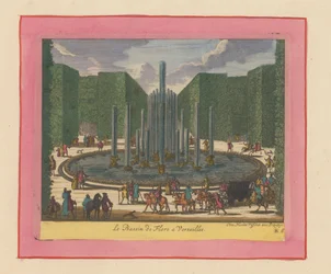 Floras bassin i haverne ved Versailles