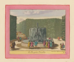 Fontæne i lundene i Versailles