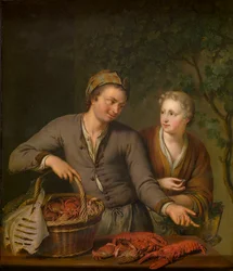 Fiskehandlerske