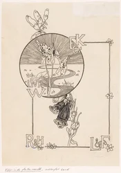Banddesign for: Knappert, Emilie C., Views into the Plant World, 1893