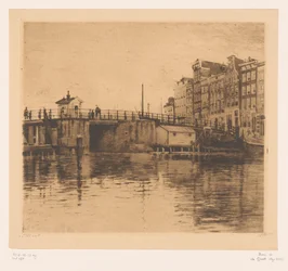 Udsigt over Kraansluis i Amsterdam