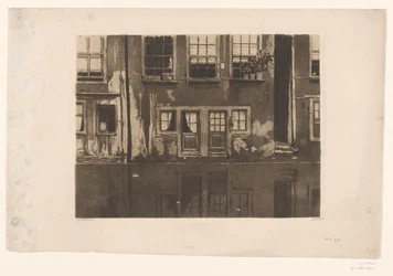 Huse på Oudezijds Achterburgwal i Amsterdam