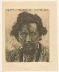 Portræt af Willem Kloos