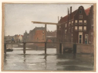 Udsigt over Uilenburg i Amsterdam
