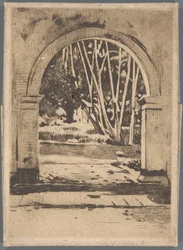 Porten til Hotel Bellevue, Buitenzorg