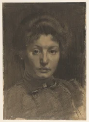 Portræt af fru Marie Breitner-Jordan