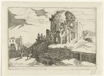 Nymphaeum i Rom Romeinse ruïnes (serie 2) (serietitel)