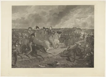 Prins af Orange i slaget ved Quatre-Bras, 1815