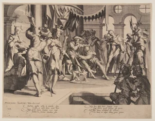 Judge Bias Shedding Tears, planche 9 fra Thrones of Justice (Thronus Iustitiae)