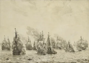 Slaget ved Livorno (Leghorn) Søslaget ved Livorno, 14. marts 1653: Episode fra den første engelsk-hollandske krig (1652-54)