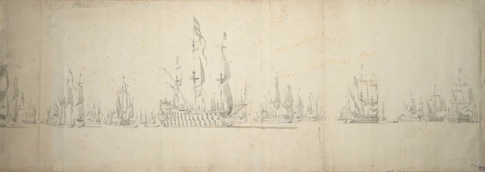 Dagen før slaget ved Lowestoft, 2.-12. juni 1665