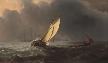 Efter stormen, ca. 1700 (olie på lærred)