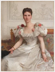 Portræt af Madame la Comtesse de
Cambacérès