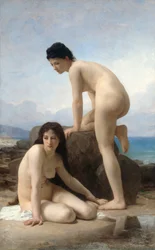 De badende kvinder, 1884