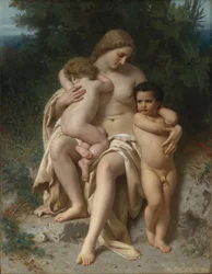 Det første skænderi mellem Kain og Abel, 1861