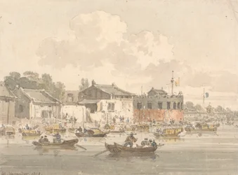 Fort overfor fabrikken, Canton
