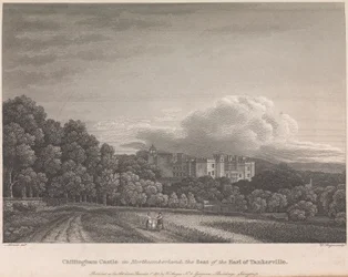 Chillingham Castle i Northumberland, The Seat of the Earl of Tankerville (udgivet af W. Angus): Plade 62; side 62 (bind 1)