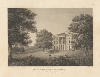 West Hill i Surrey, sæde for D. H. Rucker Esqr.