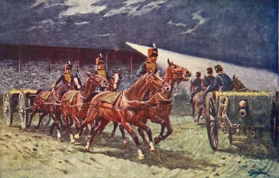 Royal Horse Artillery Drive ved Searchlight Tattoo