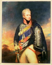 Portræt af Ernest, hertug af Cumberland og konge af Hannover (1771-1851) (olie på lærred)