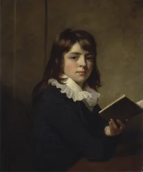 Portræt af en dreng, ca. 1790 (olie på lærred)