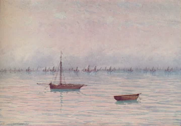 En fiskerflåde, 1910
