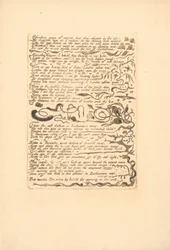Europa. A Prophecy, Plate 16, Ethinthus queen of waters. . . . (Bentley 17)