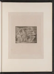 Job irettesat af sine venner, 1825.