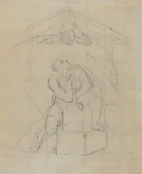 Los og hans spøgelse [verso]